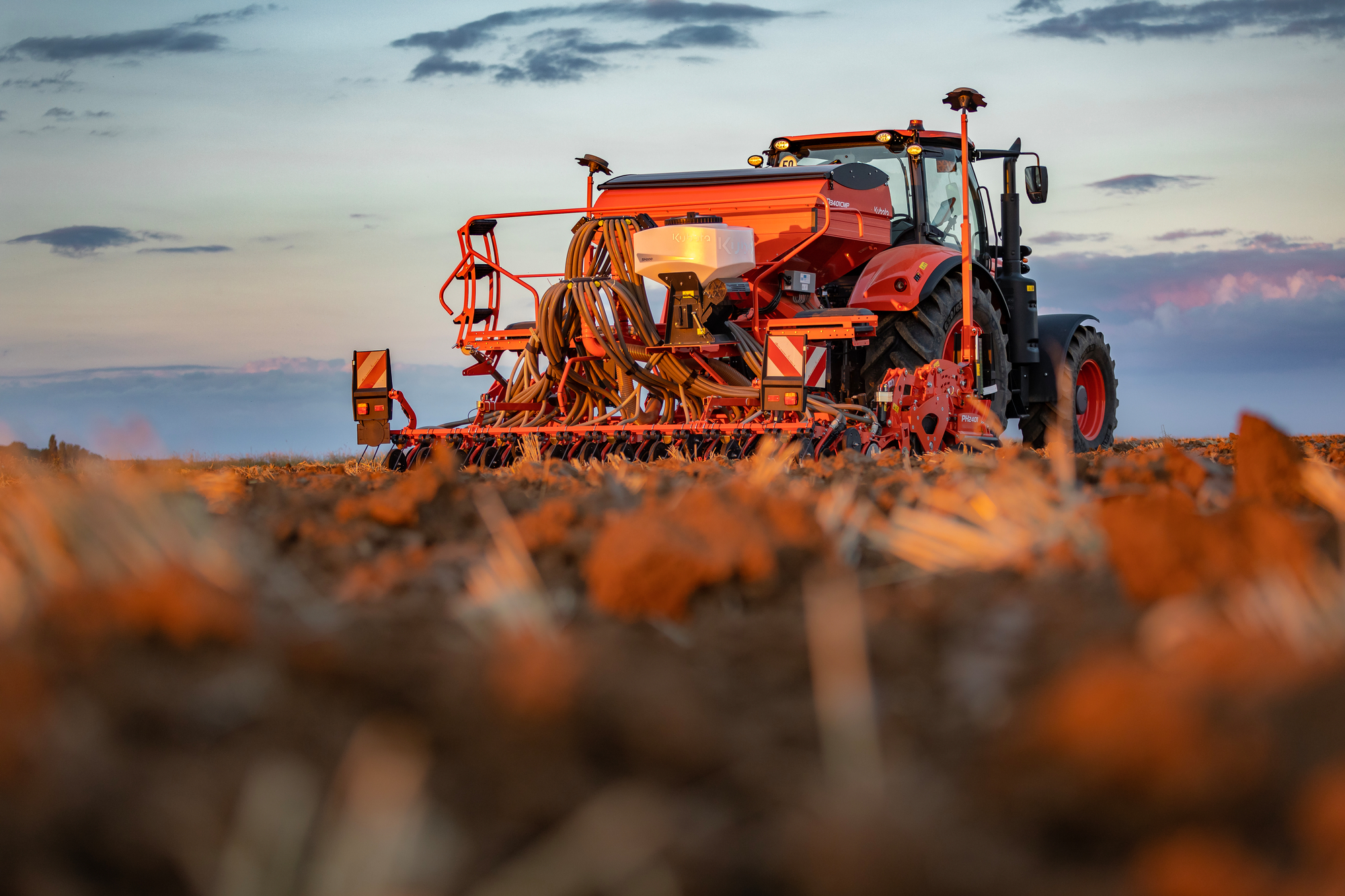 Kubota_SD3401CMP with SH200_sunset0009