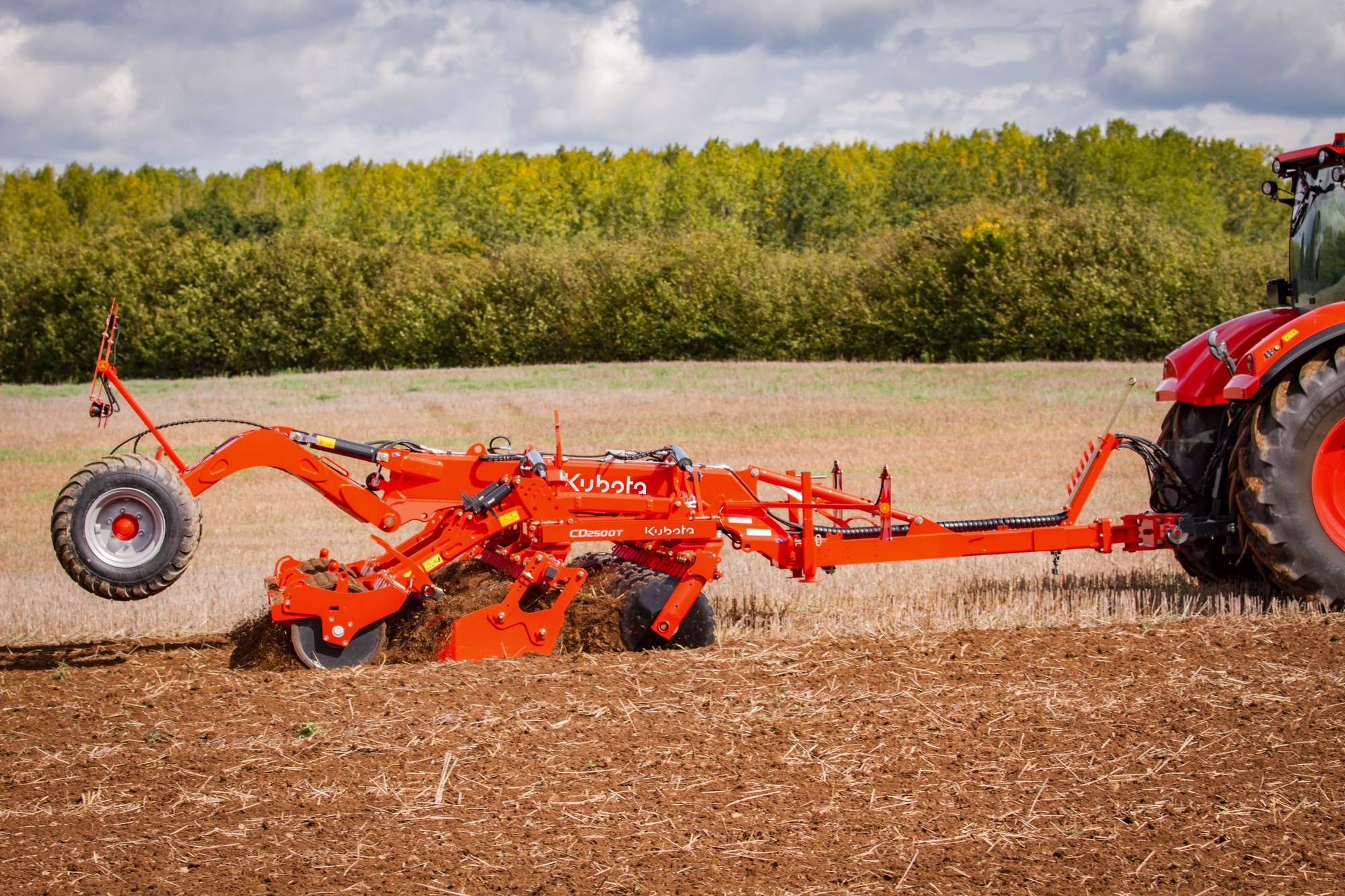 Short disc harrow_CD2500T_Side_Field